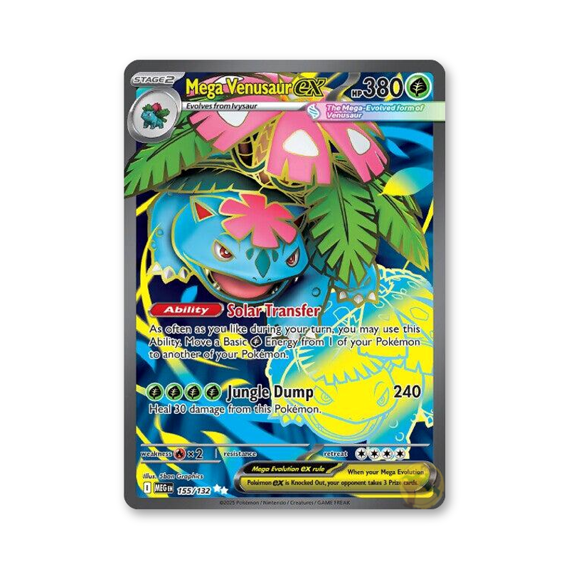 Mega Venusaur ex - 155/132 (Mega Evolution Base Set)