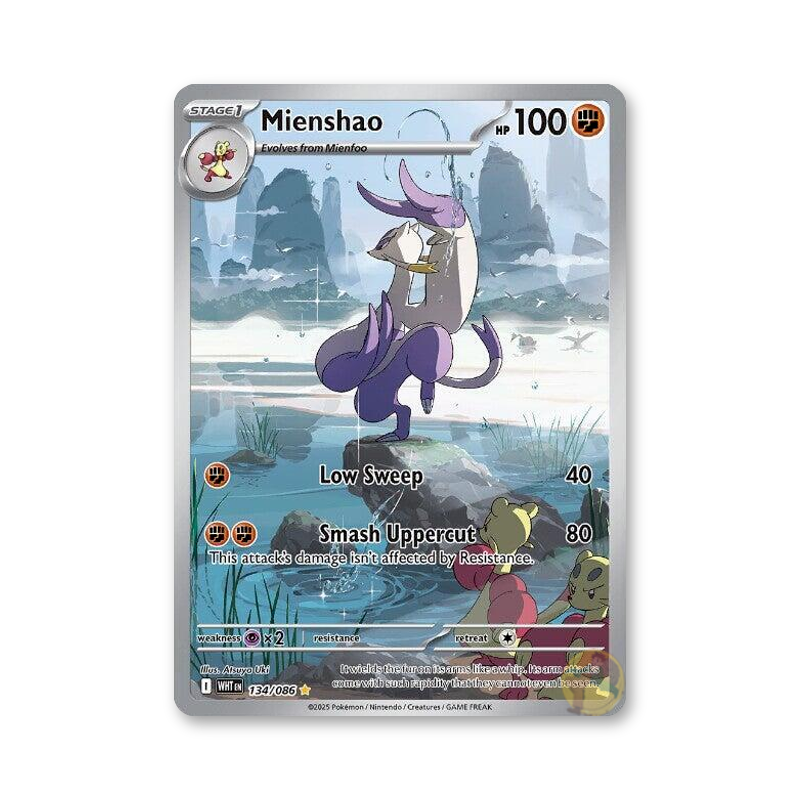 Mienshao - 134/086 (White Flare)