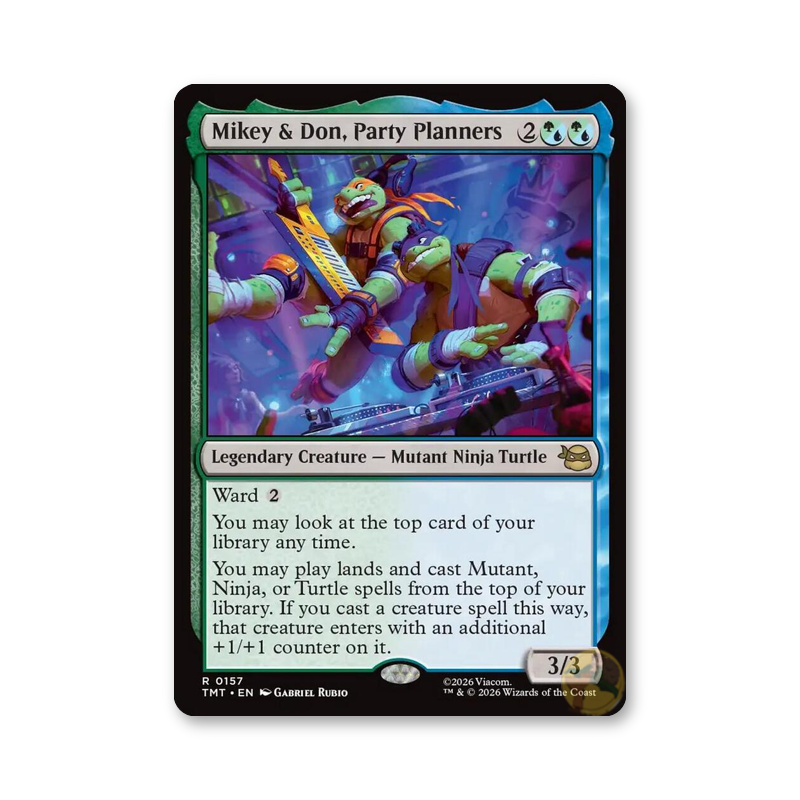 Mikey & Don, Party Planners - 0157 (Teenage Mutant Ninja Turtles)