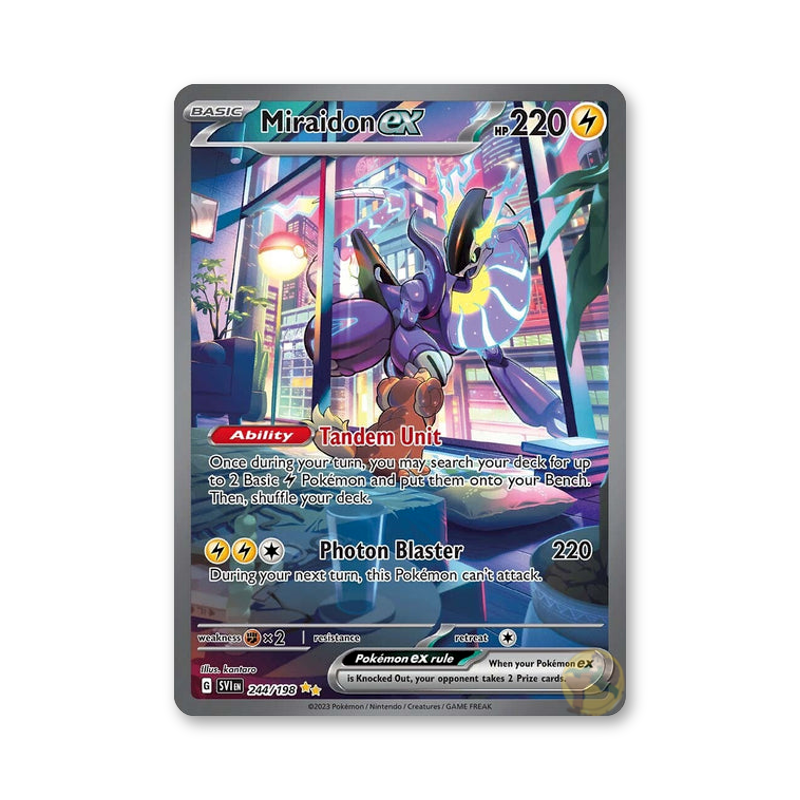 Miraidon ex - 244/198 (Scarlet & Violet Base Set)