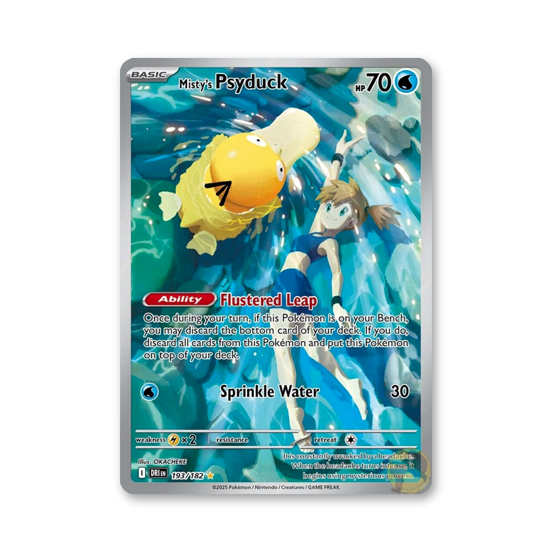 Misty's Psyduck 193/182 (Destined Rivals)