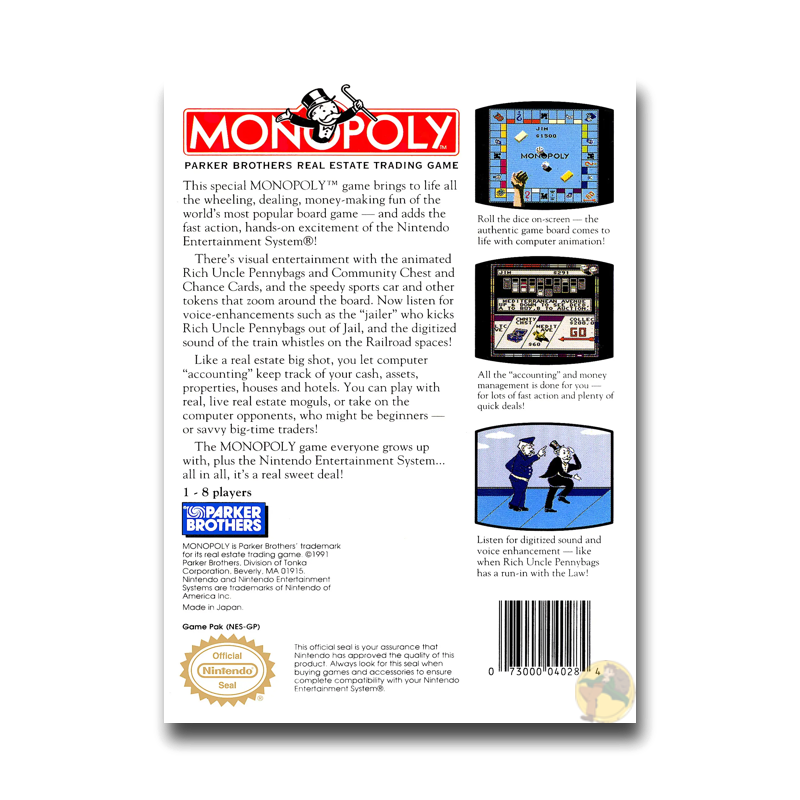 Monopoly (Nintendo NES)
