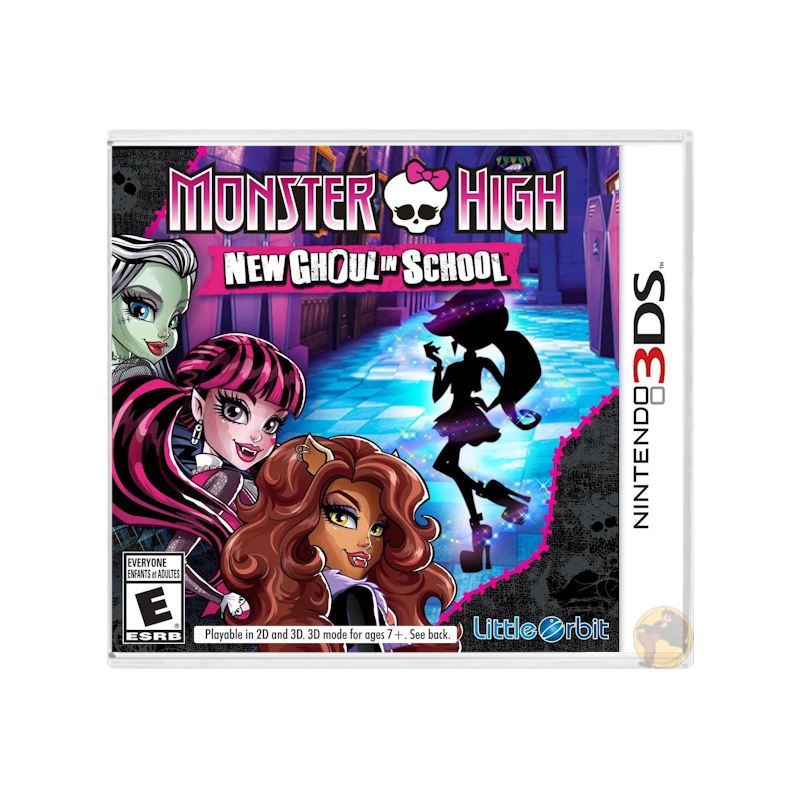 Monster High: New Ghoul In School (Nintendo 3DS)