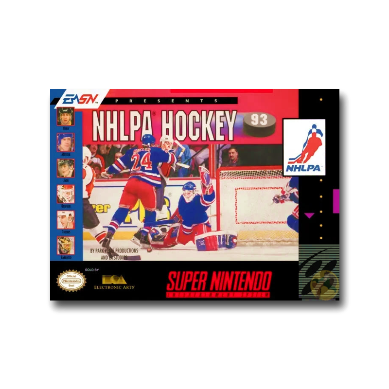NHLPA Hockey '93 (Nintendo SNES)