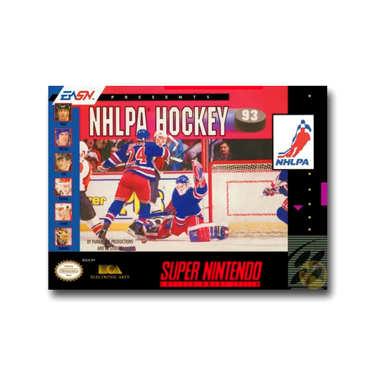 NHLPA Hockey '93 (Nintendo SNES)