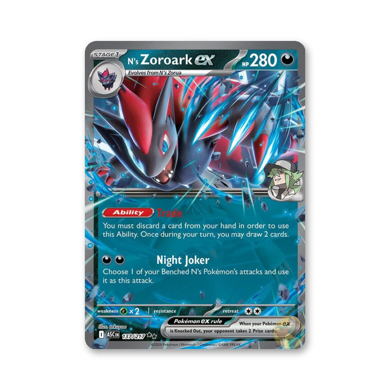 N's Zoroark ex - 137/217 (Ascended Heroes)