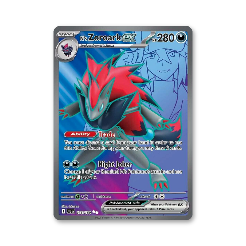 N's Zoroark ex - 175/159 (Journey Together)