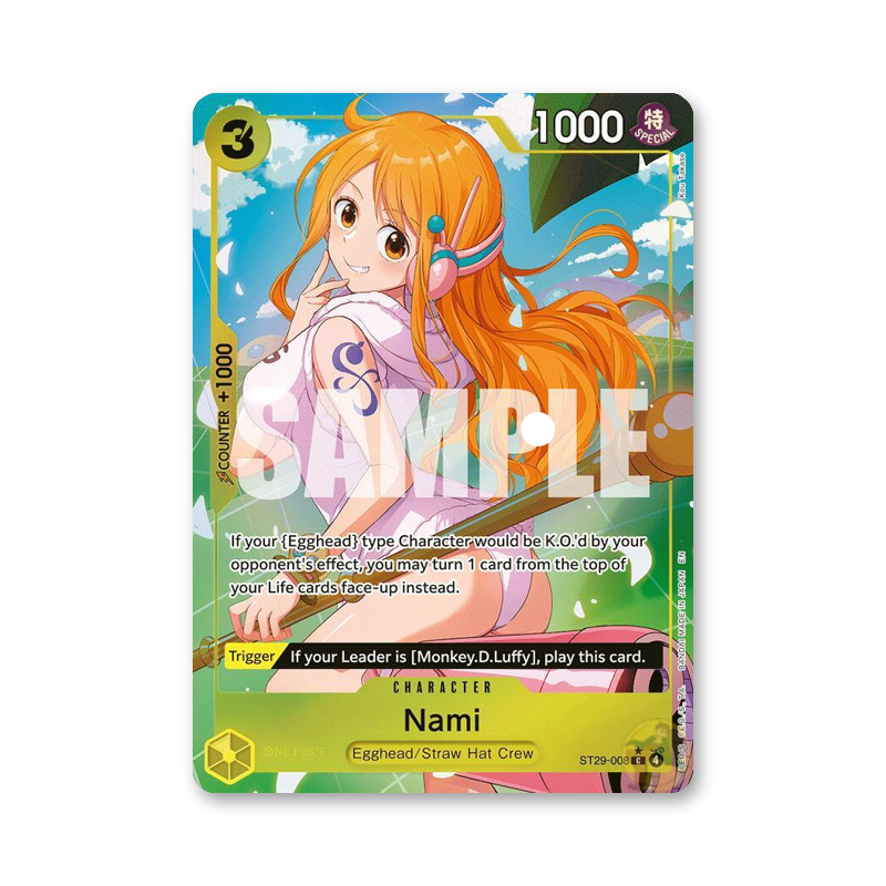 Nami (Full Art) - ST29-008 (Starter Deck 29: Egghead)