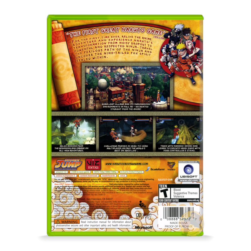 Naruto: Rise of a Ninja (Xbox 360)