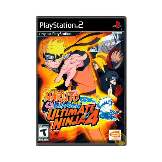 Naruto Shippuden: Ultimate Ninja 4 (PlayStation 2)