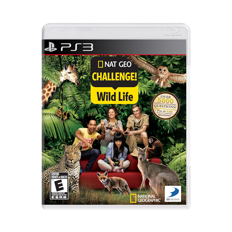 Nat Geo Challenge! Wild Life (PlayStation 3)