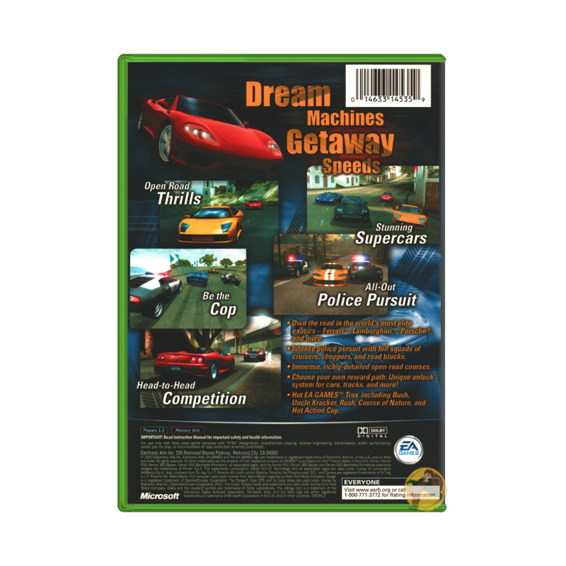 Need for Speed: Hot Pursuit 2 (Microsoft Xbox)