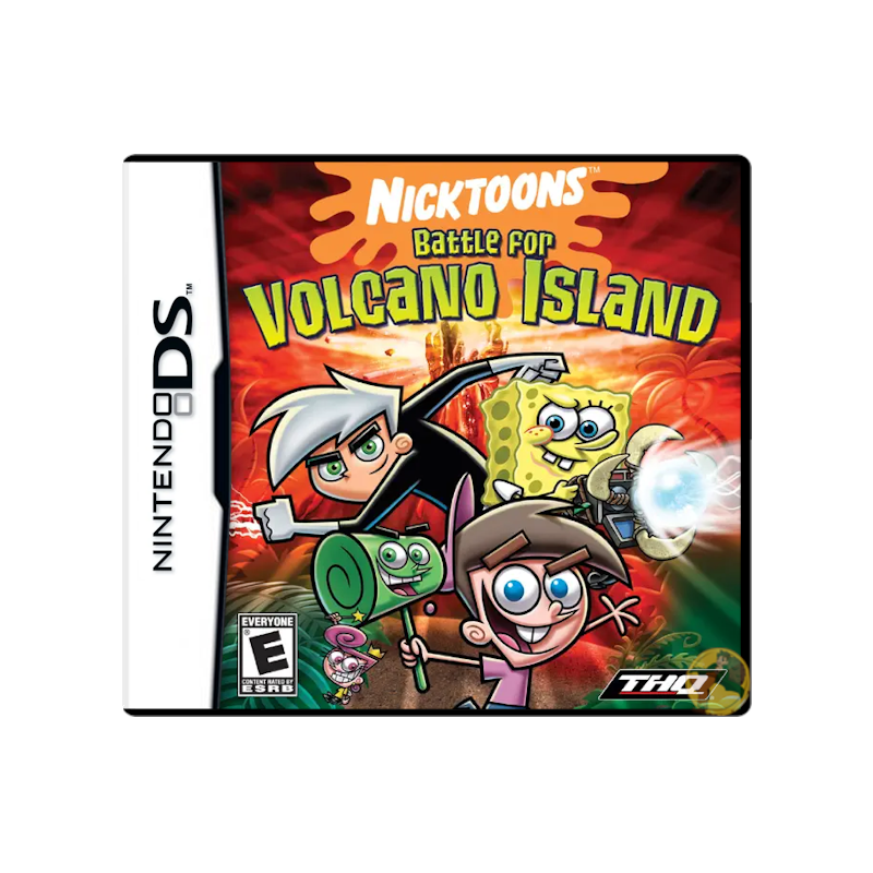Nicktoons: Battle for Volcano Island (Nintendo DS)