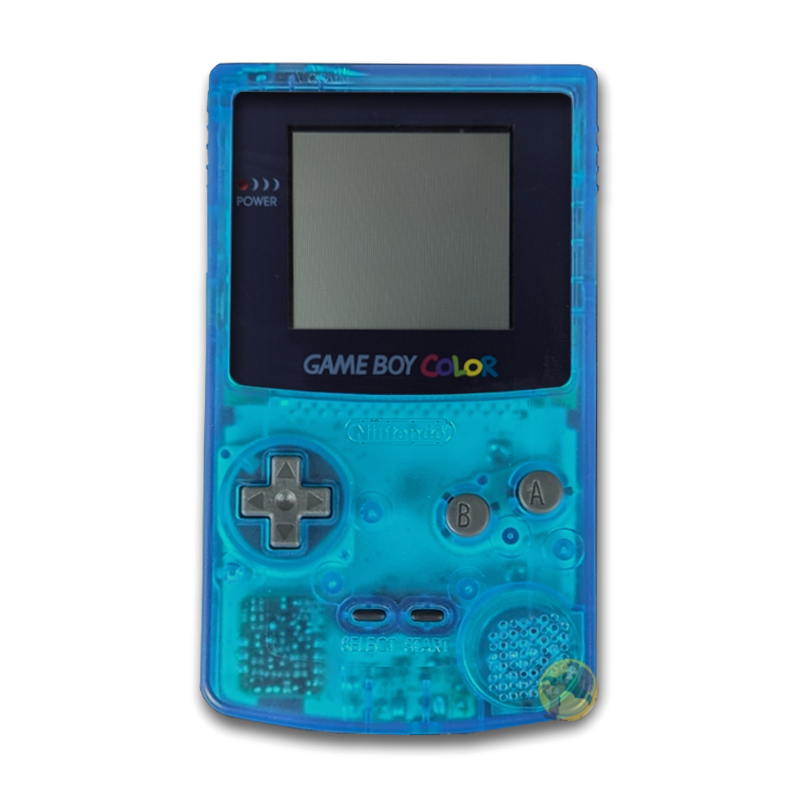 Game Boy Color System - Clear Light Blue