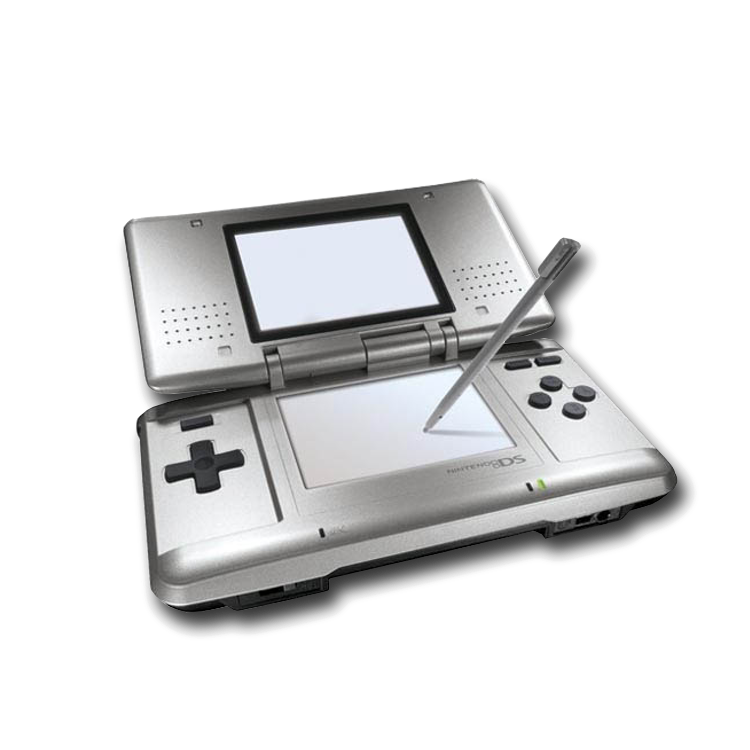 Nintendo DS - Platinum Silver Console