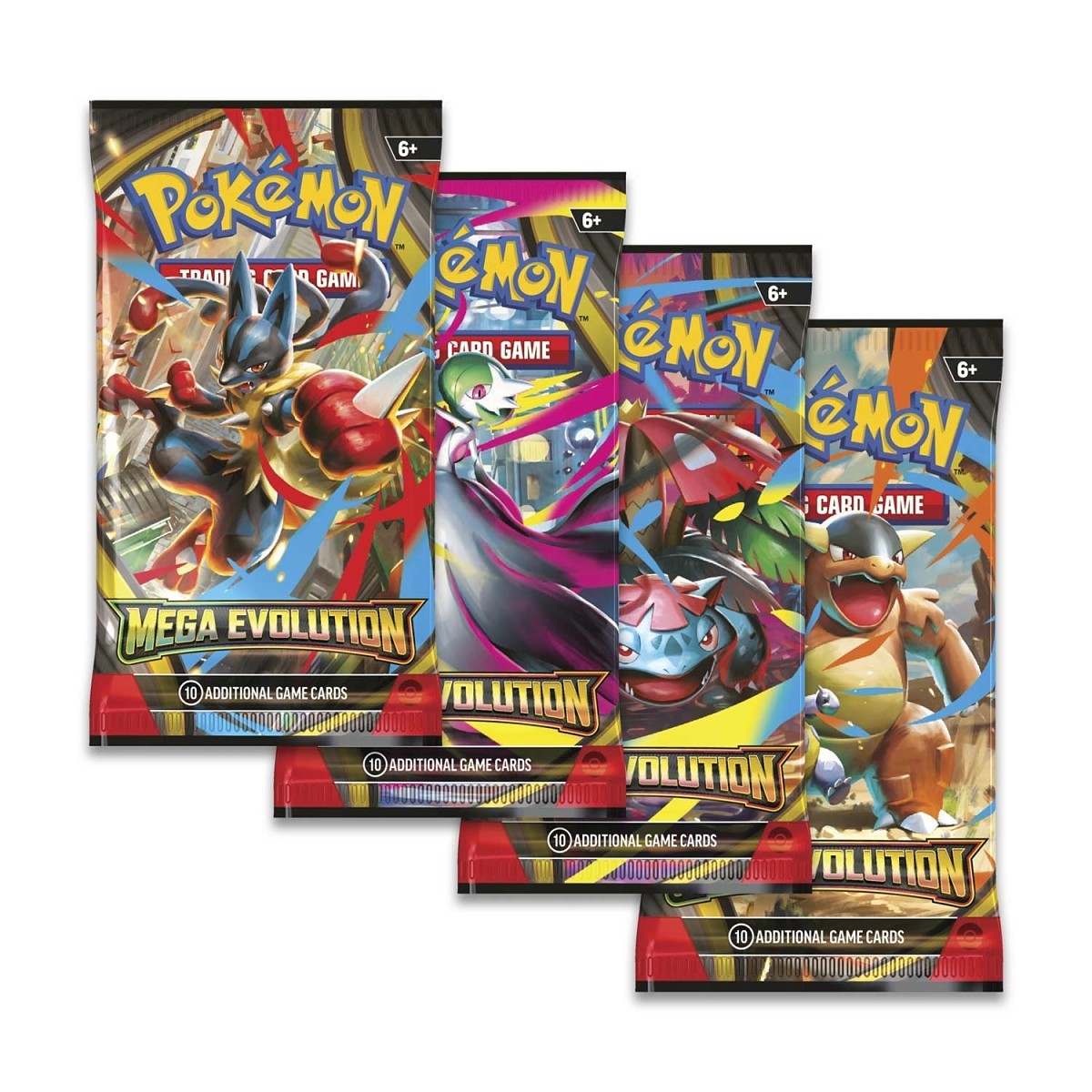 Pokémon TCG: Mega Evolution - Base Set Booster Pack (10 Cards)