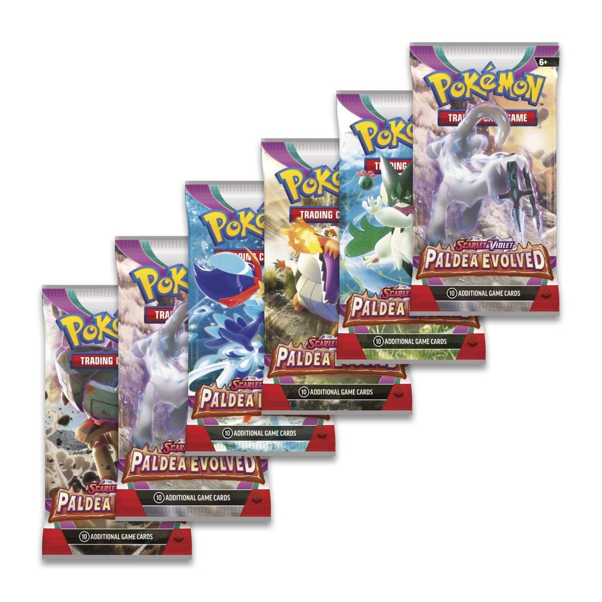Pokémon TCG: Scarlet & Violet - Paldea Evolved Booster Bundle (6 Packs)