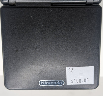 GameBoy Advance SP - Black Onyx - AGS-001