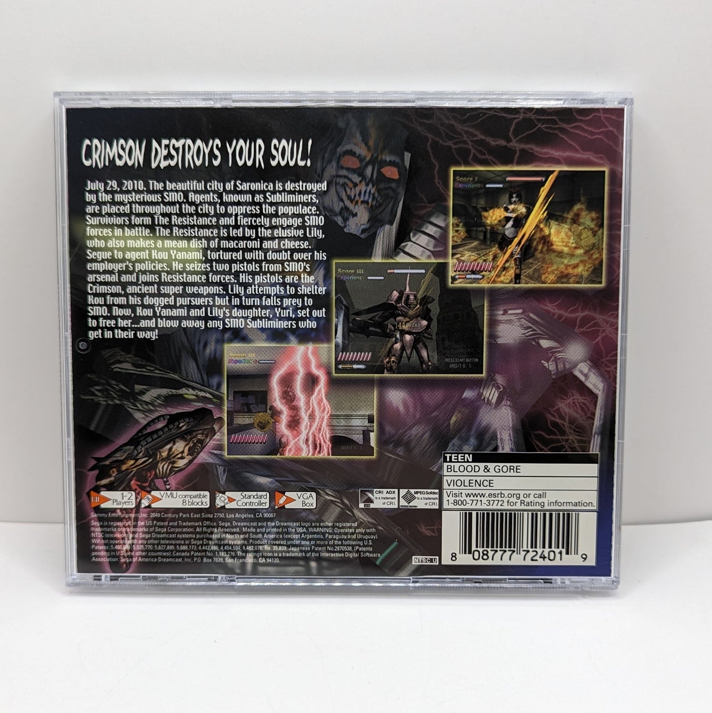 Death Crimson OX (Sega Dreamcast)