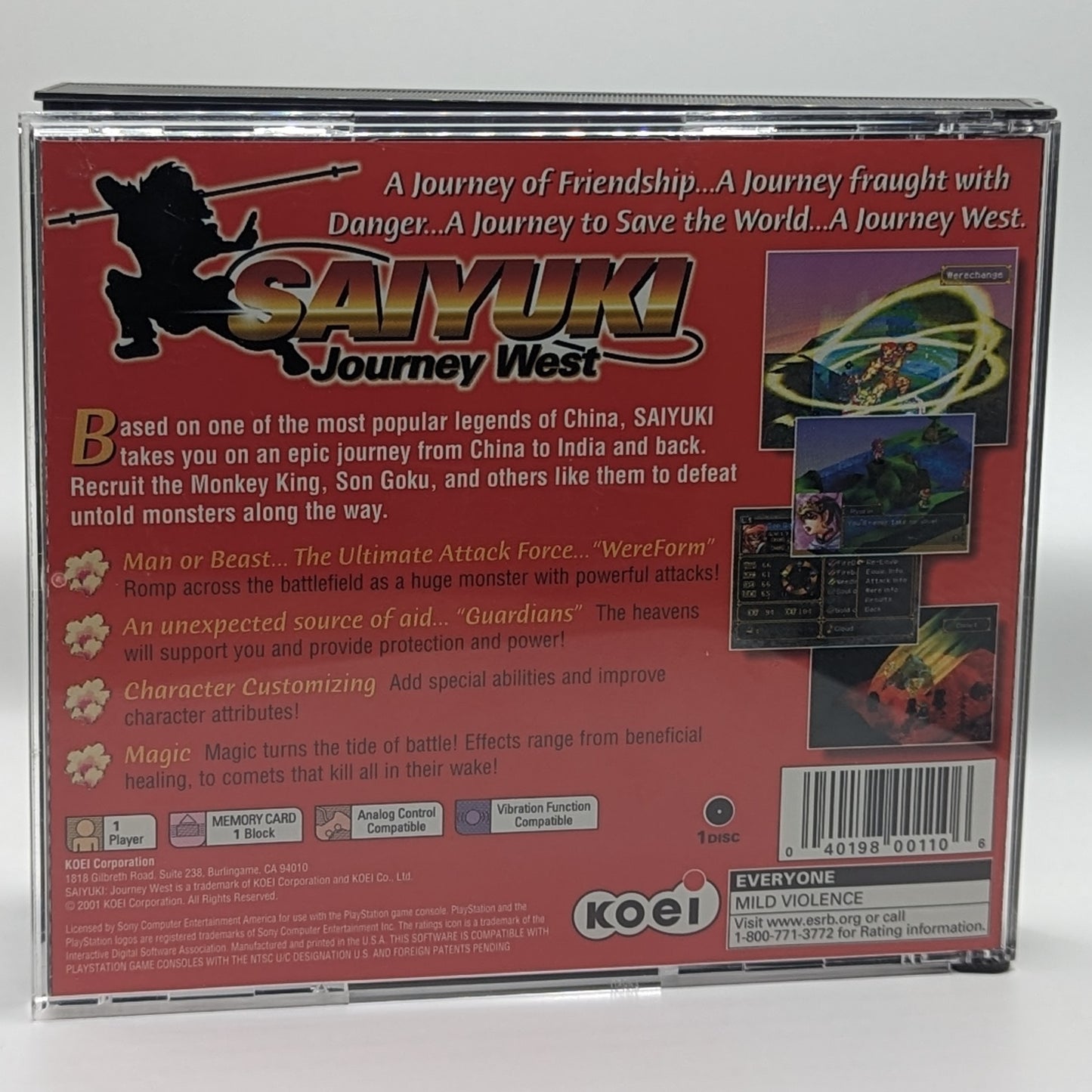 Saiyuki: Journey West (PlayStation 1)