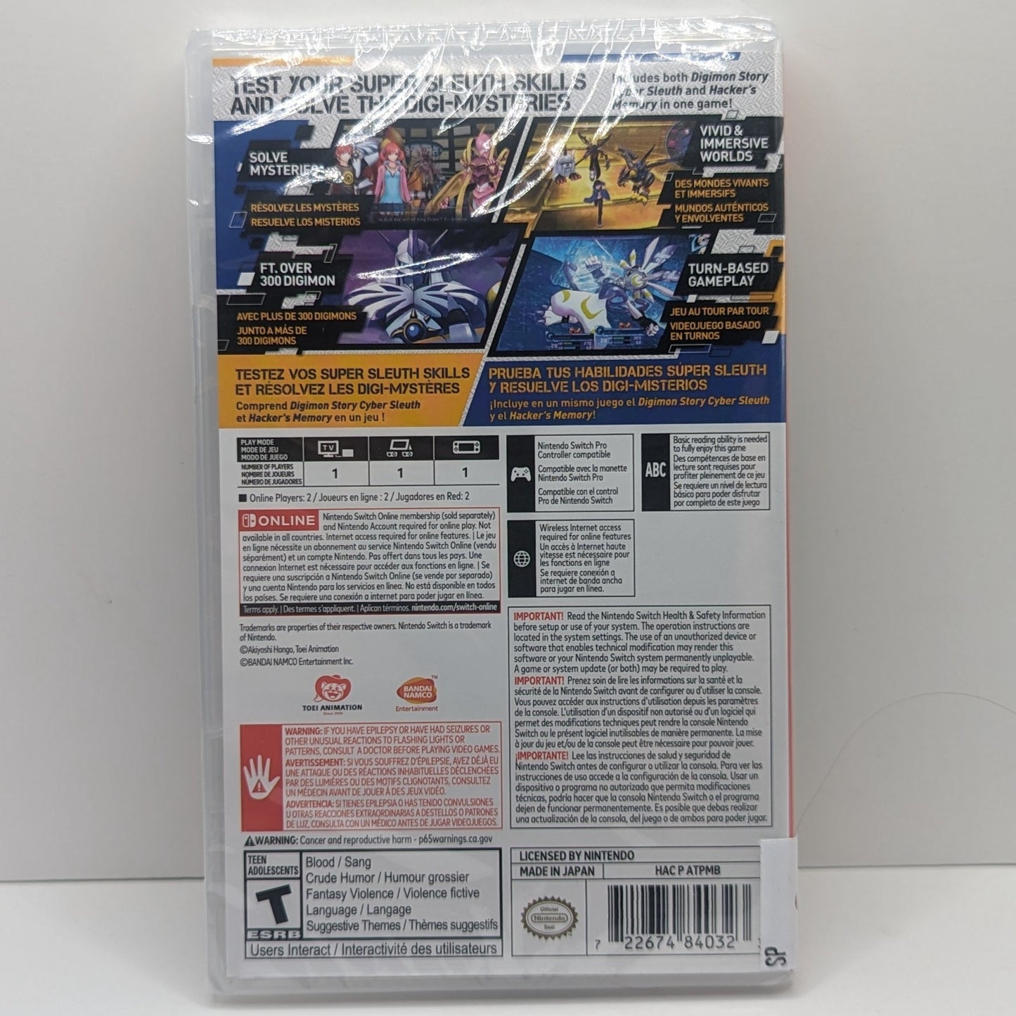 Digimon Story Cyber Sleuth: Complete Edition (Nintendo Switch)