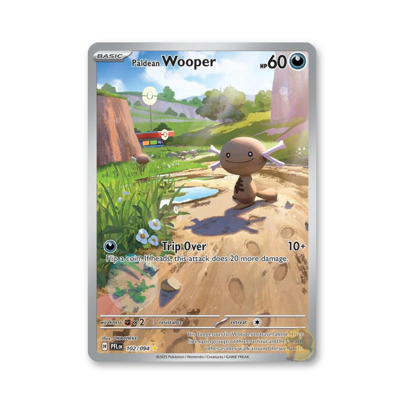 Paldean Wooper - 102/094 (Phantasmal Flames)