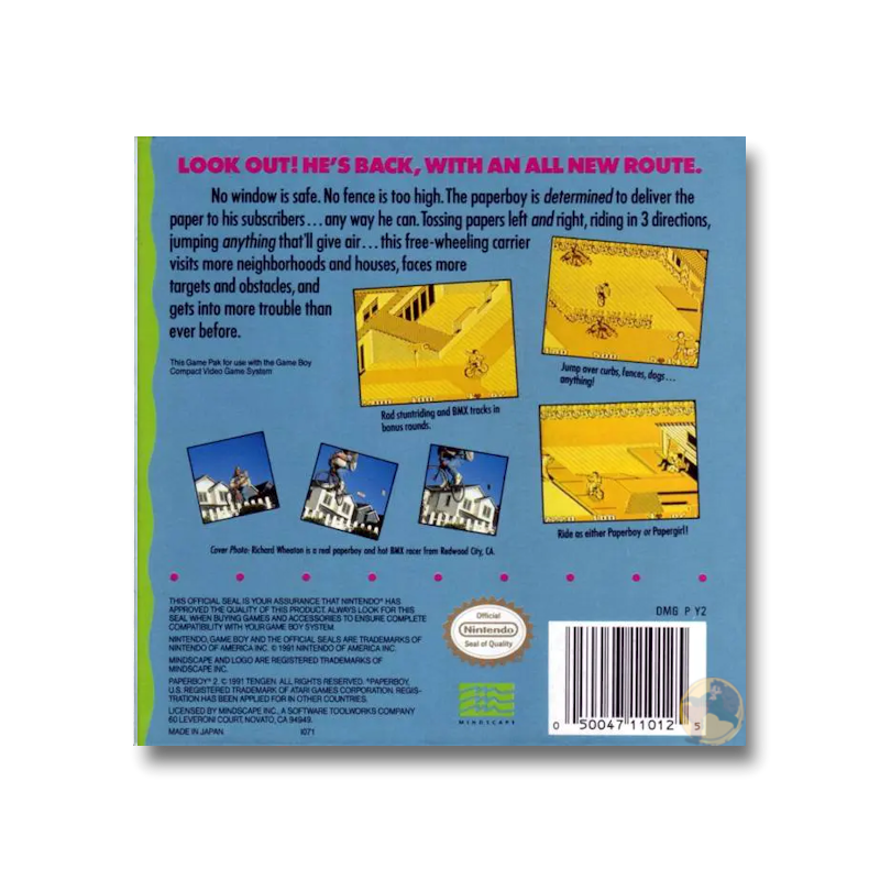 Paperboy 2 (Nintendo Game Boy)