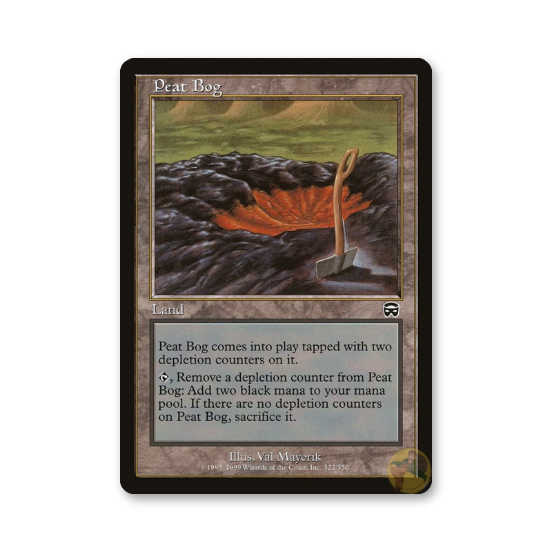 Peat Bog - 322/350 (Mercadian Masques)