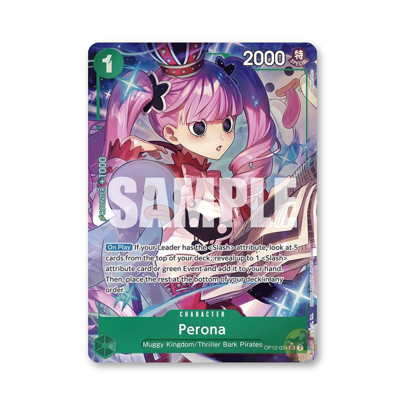 Perona (Alternate Art) - OP12-034 (Legacy of the Master)