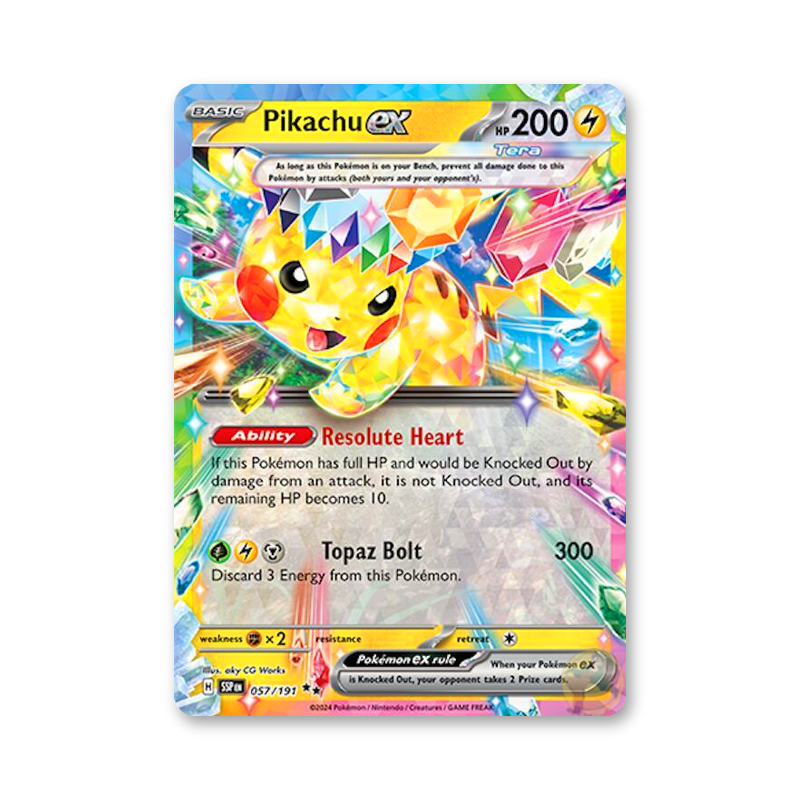 Pikachu ex - 057/191 (Surging Sparks)
