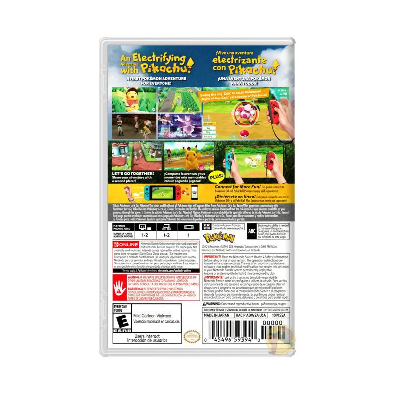 Pokémon: Let's Go, Pikachu! (Nintendo Switch)