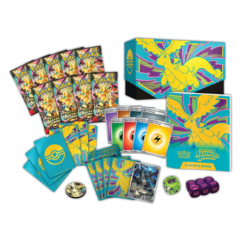 Pokemon TCG: Mega Evolution - Ascended Heroes Elite Trainer Box
