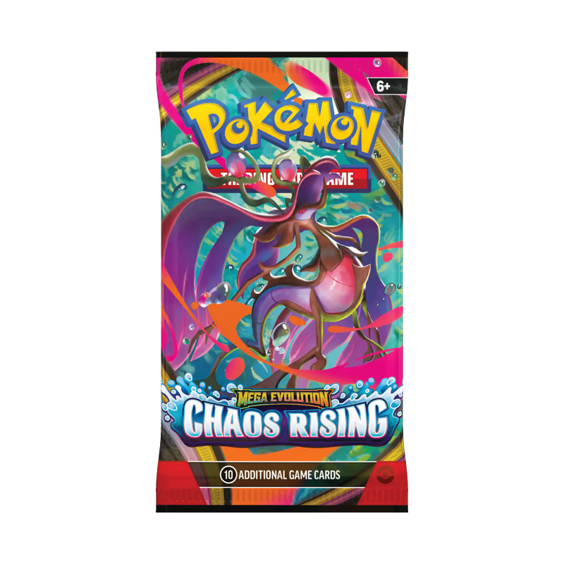 Pokémon TCG: Mega Evolution - Chaos Rising Booster Pack (10 Cards)