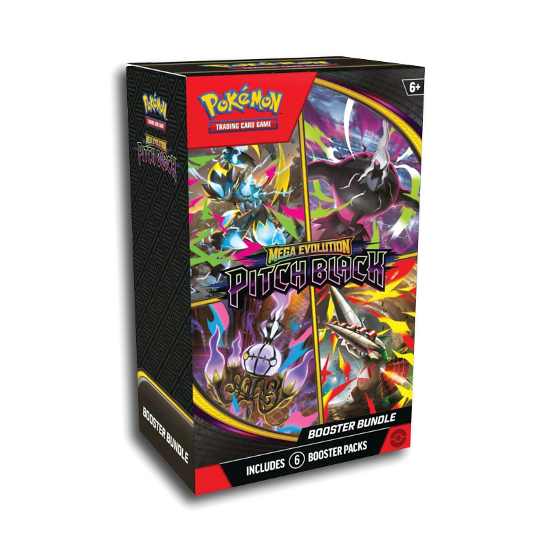 Pokémon TCG: Mega Evolution - Pitch Black Booster Bundle (6 Packs)
