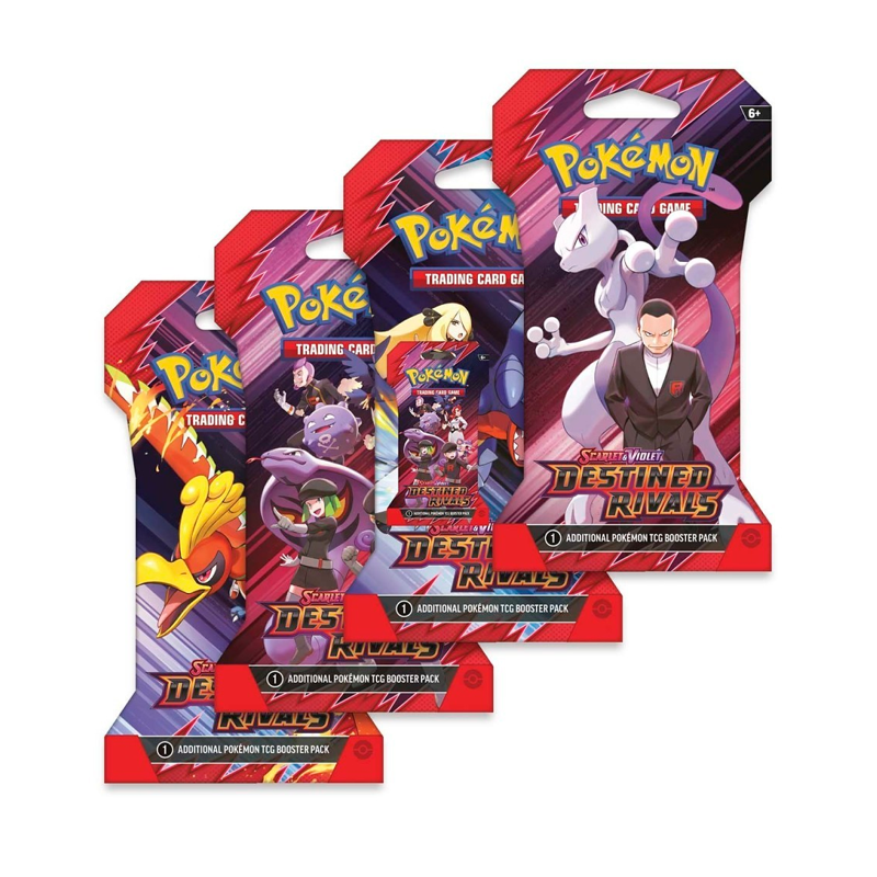 Pokémon TCG: Scarlet & Violet - Destined Rivals Sleeved Boosters (10 Cards)