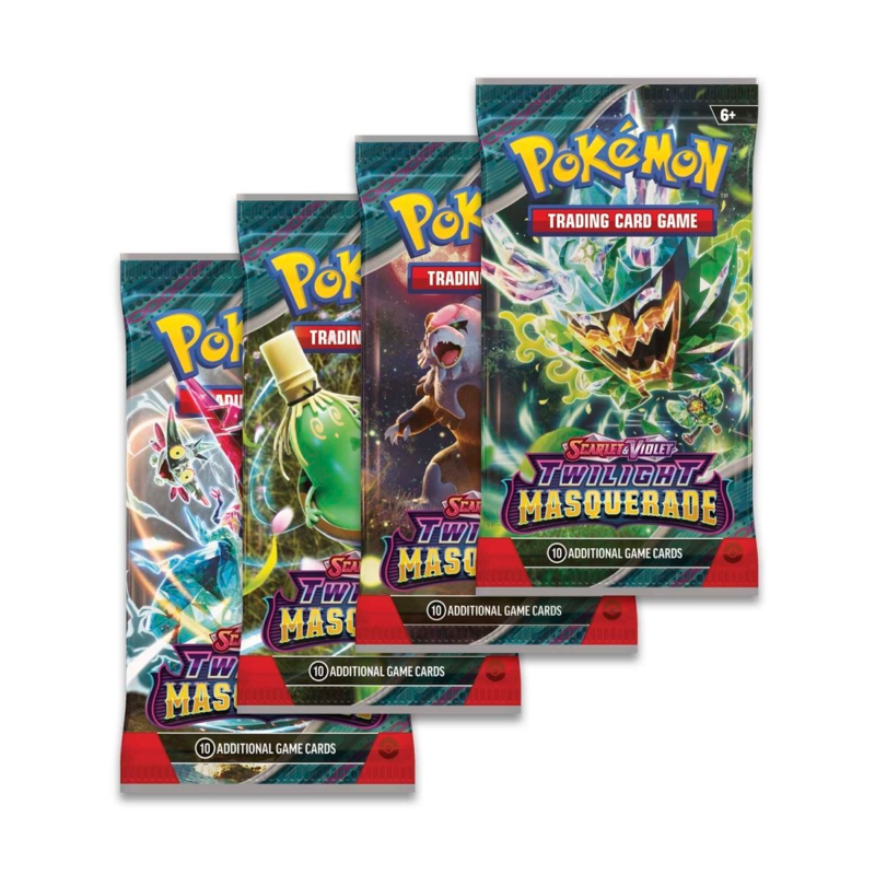 Pokémon TCG: Twilight Masquerade Booster Pack (10 Cards)
