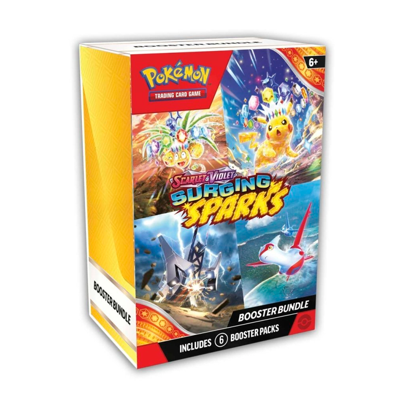 Pokémon TCG: Scarlet & Violet - Surging Sparks Booster Bundle (6 Packs)