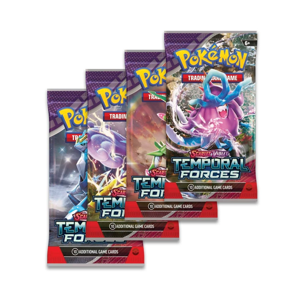 Pokémon TCG: Scarlet & Violet - Temporal Forces Booster Pack (10 Cards)