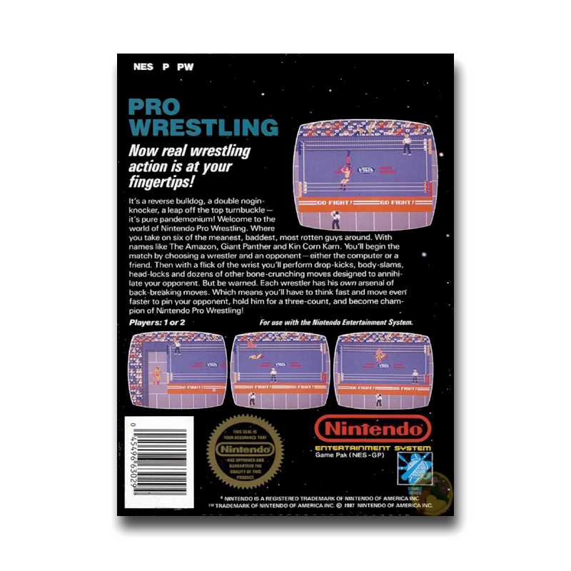 Pro Wrestling (Nintendo NES)