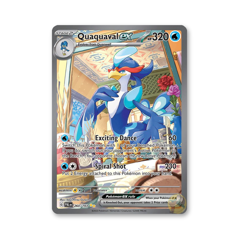 Quaquaval ex - 260/193 (Paldea Evolved)