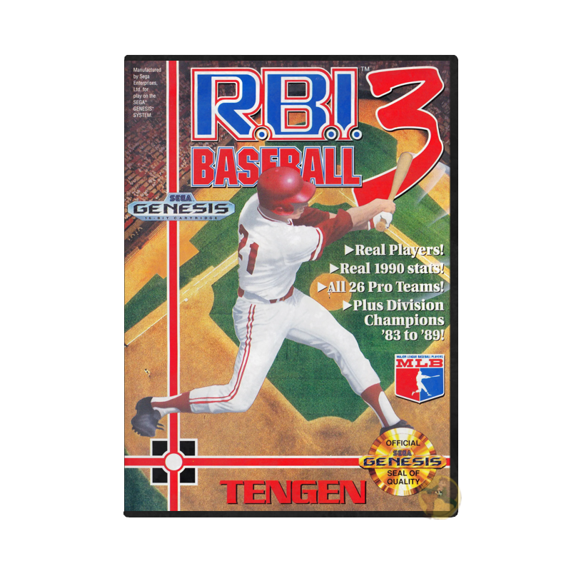 RBI Baseball 3 (Sega Genesis)