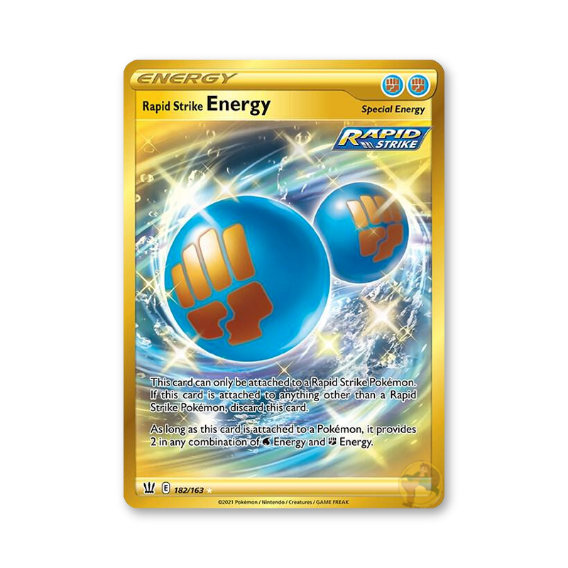 Rapid Strike Energy (Secret) - 182/163 (Battle Styles)