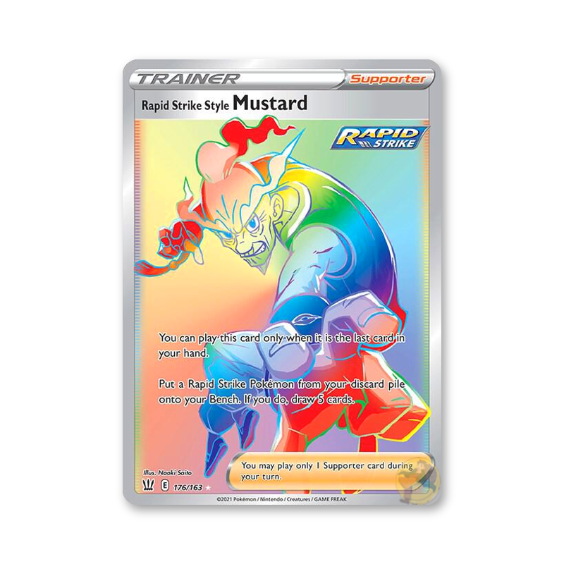 Rapid Strike Style Mustard (Secret) - 176/163 (Battle Styles)