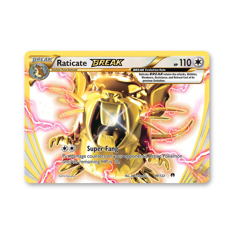 Raticate BREAK - 89/122 (BREAKpoint)