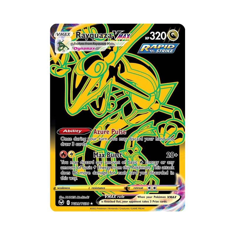 Rayquaza VMAX (Secret) - TG29/TG30 (Silver Tempest Trainer Gallery)