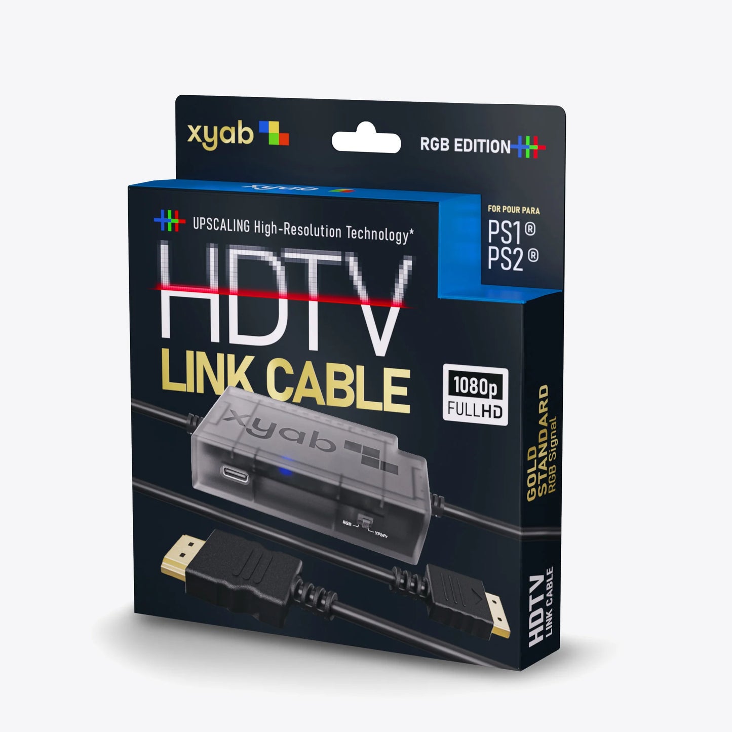 RGB+ HD Link Cable For PS1 & PS2