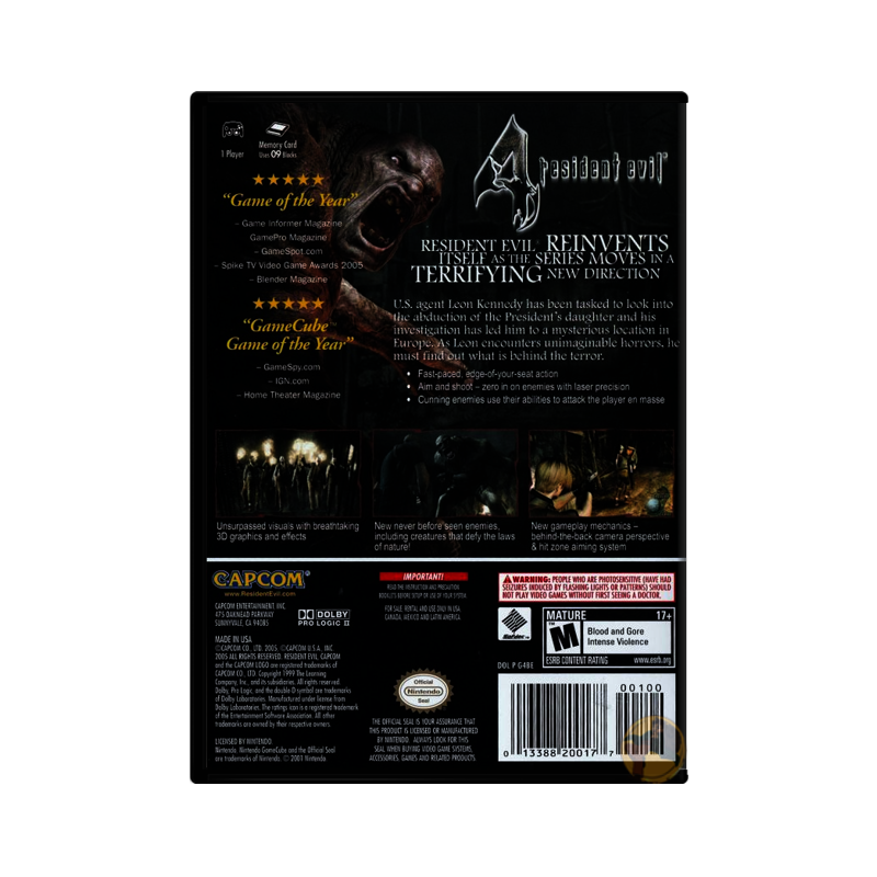 Resident Evil: 10th Anniversary Collection (Nintendo GameCube)