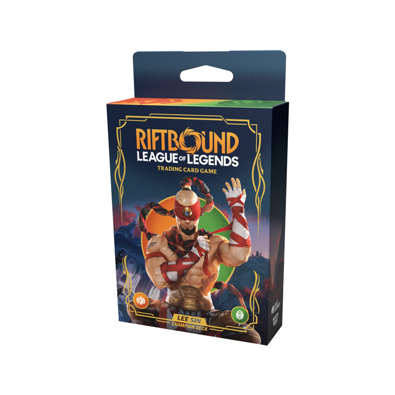 Riftbound - League of Legends TCG: Origins Champion Deck - Lee Sin