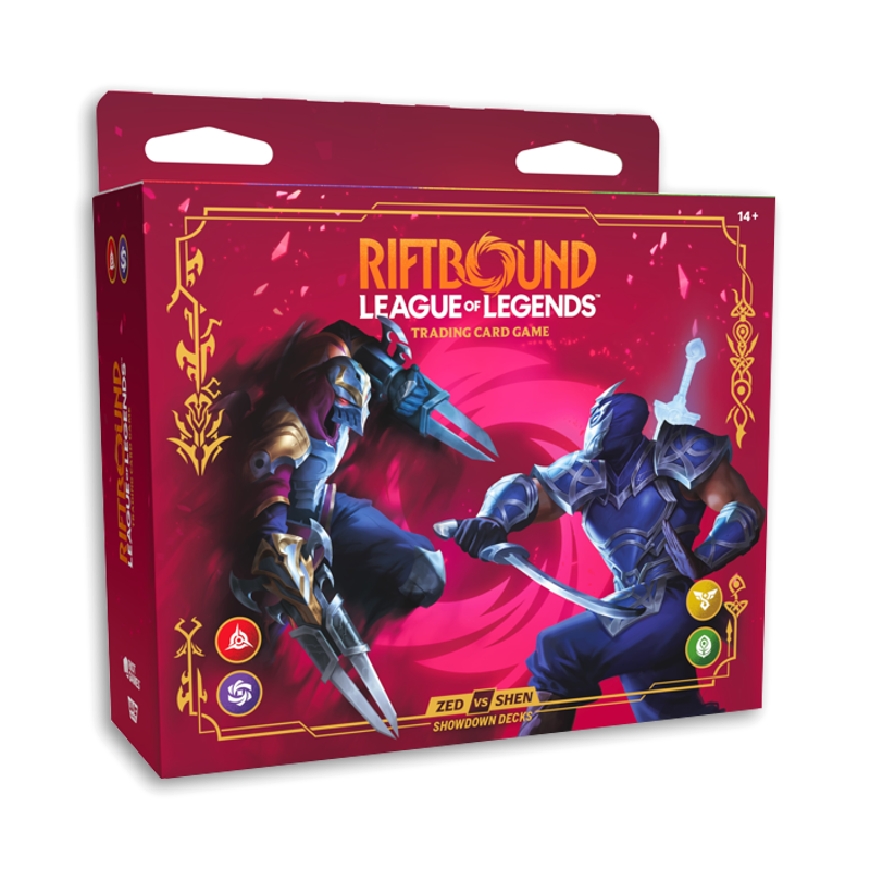 Riftbound: League of Legends TCG - Vendetta - Showdown Decks - Zed vs Shen