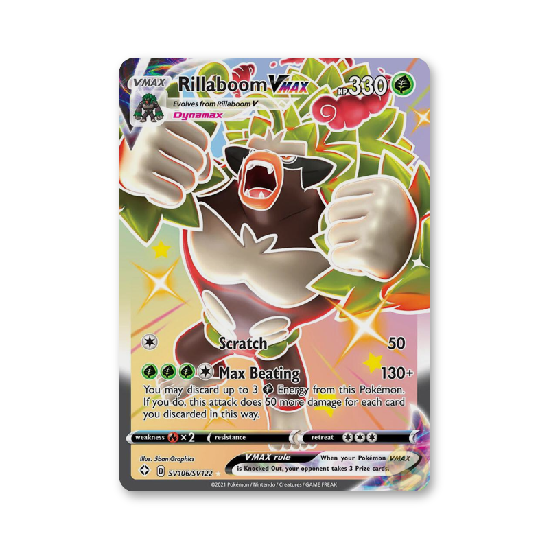 Rillaboom VMAX - SV106/SV122 (Shining Fates: Shiny Vault)